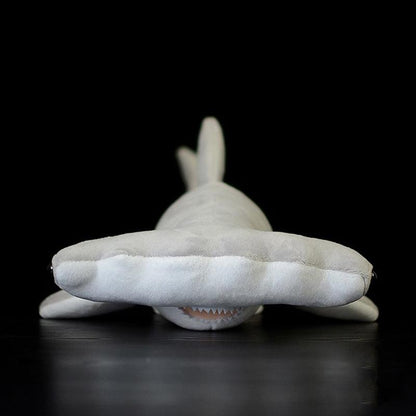 Realistic Gray Hammerhead Shark Soft  Plush Toy - Plushies