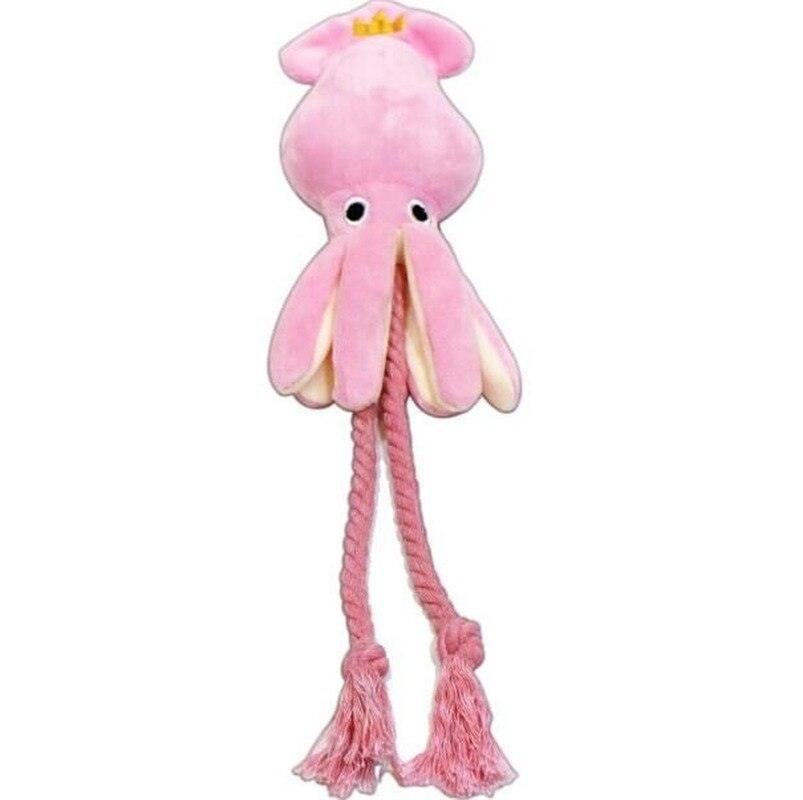 Cute Squid Dog Pet Toy - Plushies