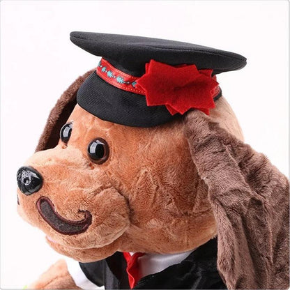 Russian Accordion Dog, Singing and Dancing Electronic Toy - Plushies