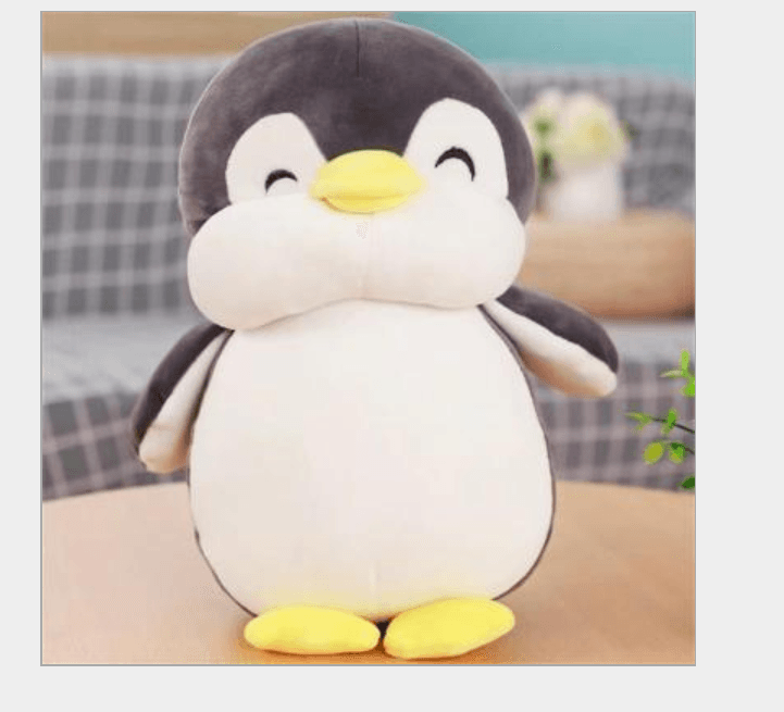 Chubby Happy penguin Stuffed Plush Doll - Plushies