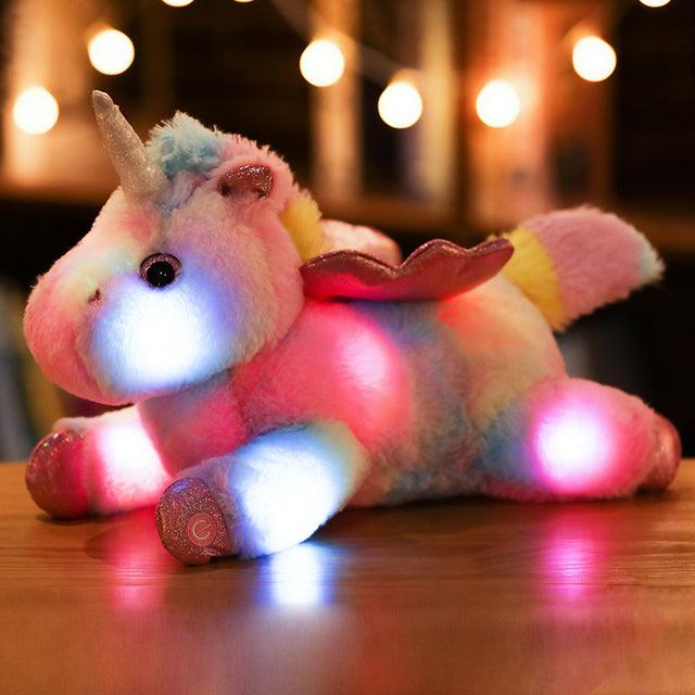Cute Light Up Unicorn Plush Toy - Plushies