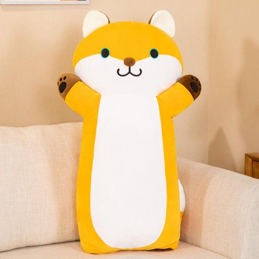 Adorable Stuffed Fox and Siam Cat Plush Toys - Plushies