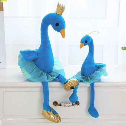 Swan Plush Toy Dolls (Red, Blue and Yellow) - Plushies