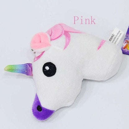 Rainbow Unicorn Cute Plushy Keychain - Plushies