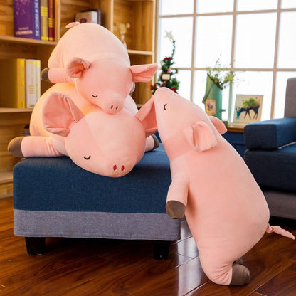 Sleeping Piggy pillow plush toy - Plushies