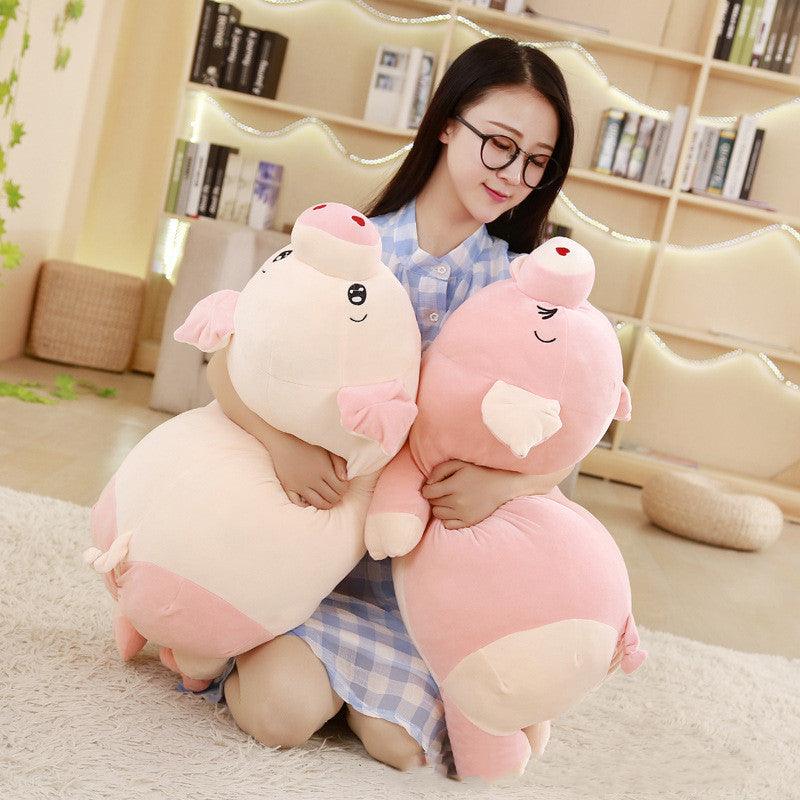 Tubby Pig Soft Stuffed Plush Pillow Toy - Plushies