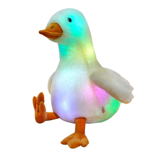 Kawaii Light Up Goose Plush Toy - Plushies