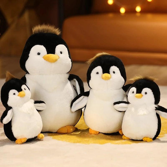 Fuzzy Hair Penguin Plush Toys - Plushies