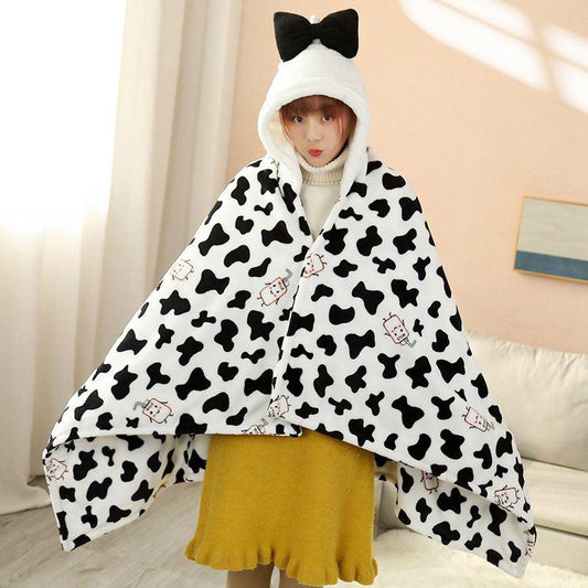 Cute Cow &Teddy Bear Plush Blankets - Plushies