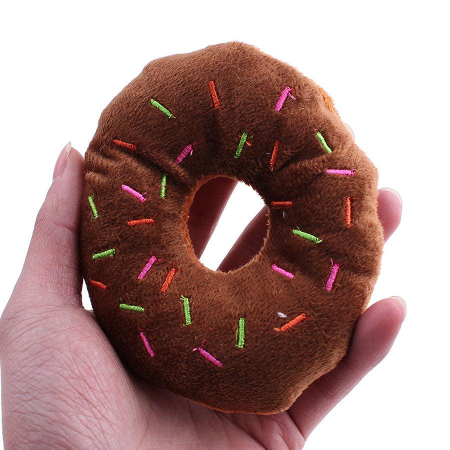 Funny Donut plush pet toy - Plushies