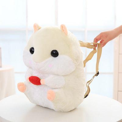 Lolita Round & Fat Hamster Plush Doll Backpack - Plushies