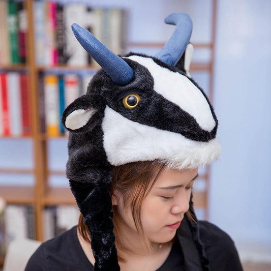 Soft and Funny Goat Plush Hats - Plushies