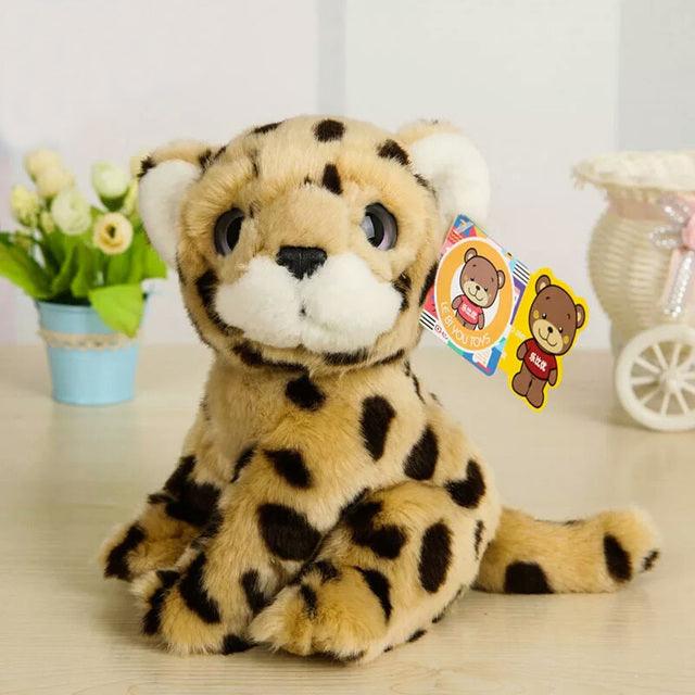 Lifelike Snow Leopard Plush Toy - Plushies