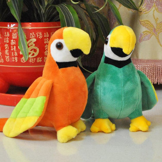 Simulation Parrot Bird Doll Plush Toy - Plushies