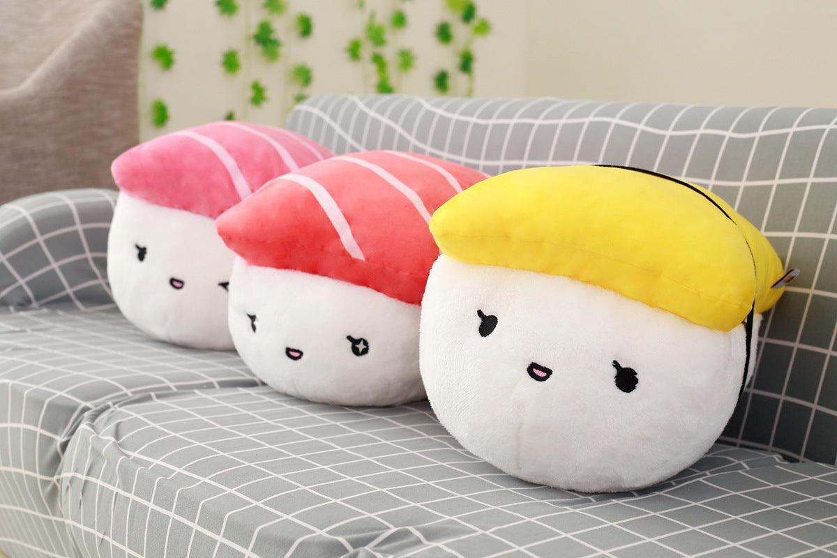 Sushi Rice Shape Stuffed Throw Pillow Cushion Toy - Plushies