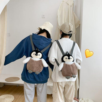 Cute Baby Penguin Plush Backpack - Plushies