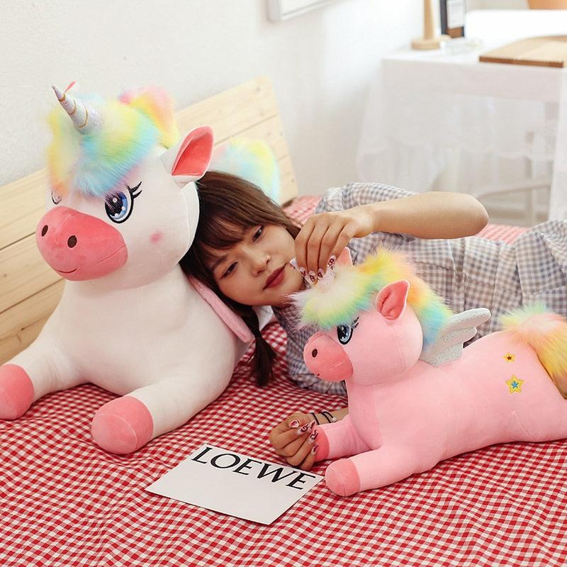 Adorable Colorful Unicorn Plushie - Plushies