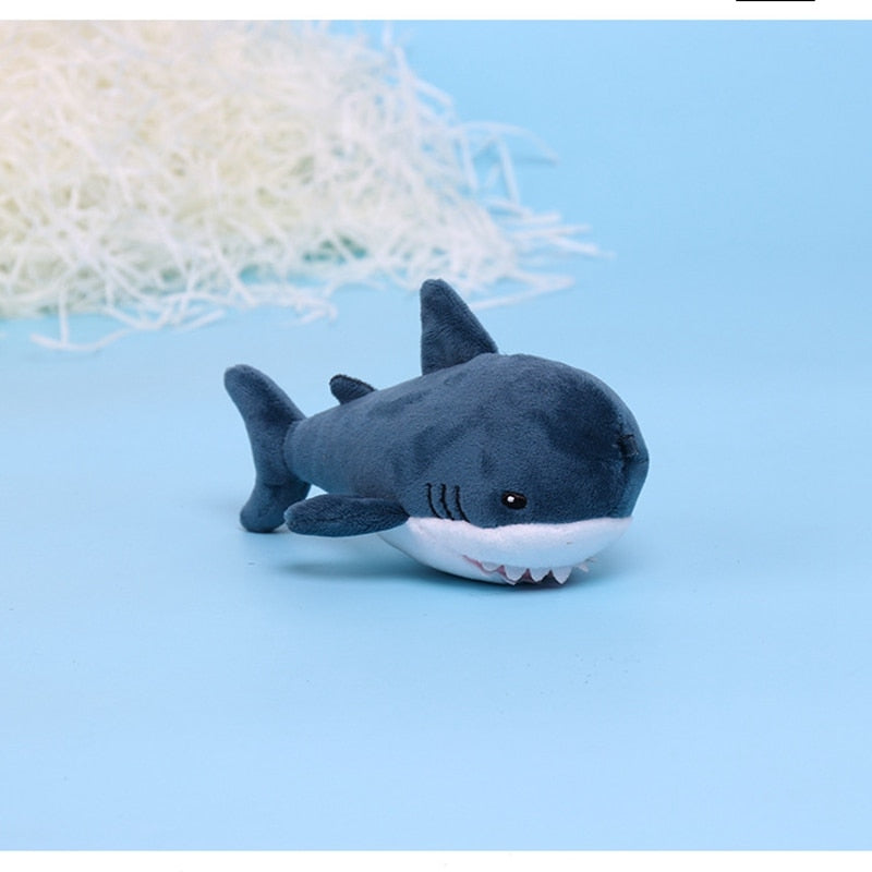 Cute Shark Plush Keychain - Plushies