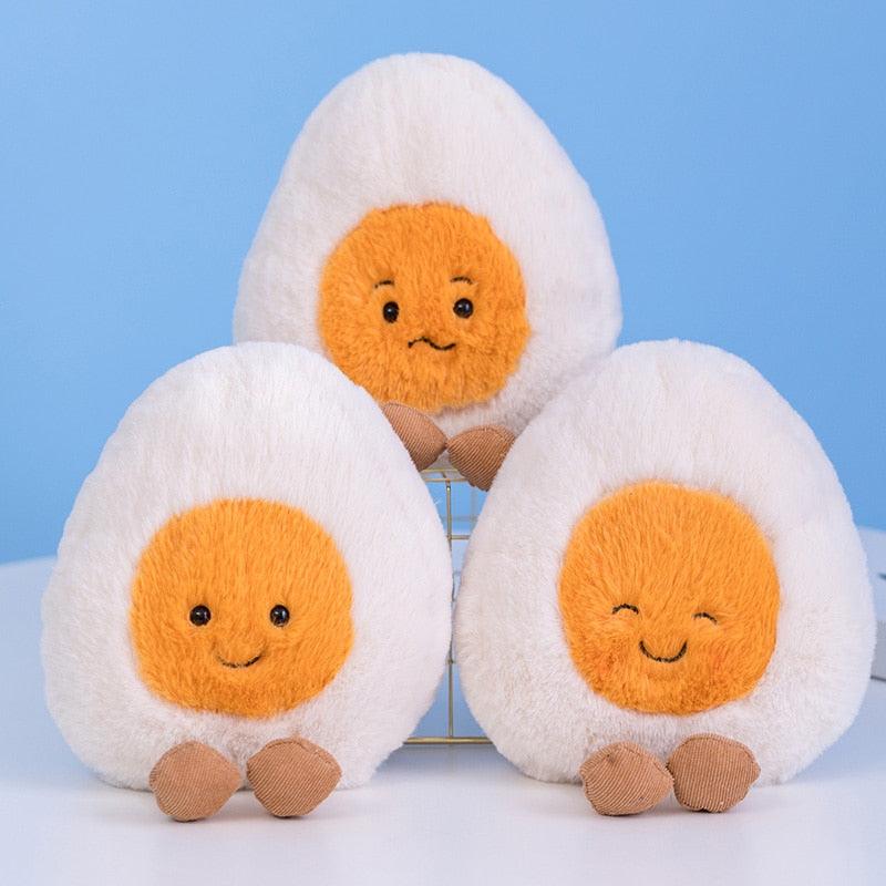 Super Cute Boiled Egg Plush Toys - Plushies