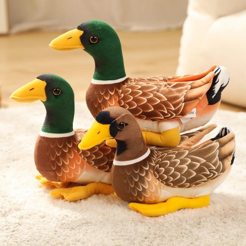Realistic Adult Duck Plush Toy - Plushies