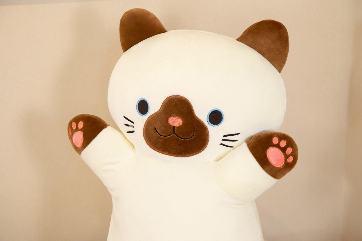Adorable Stuffed Fox and Siam Cat Plush Toys - Plushies