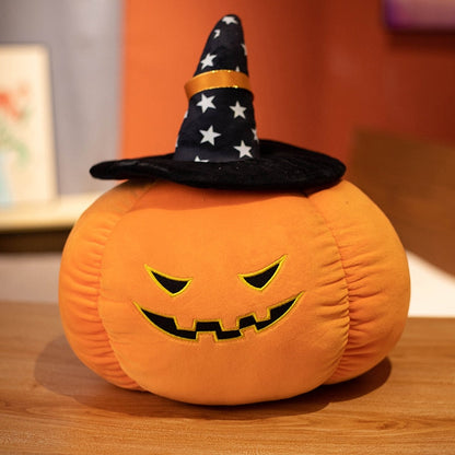 Halloween Black Hat Pumpkin Plushies - Plushies