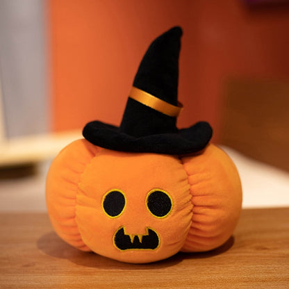 Halloween Black Hat Pumpkin Plushies - Plushies