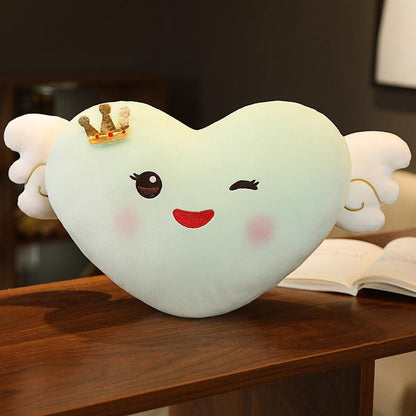 Angel Wings Love Pillow Cushion Plush Toy - Plushies