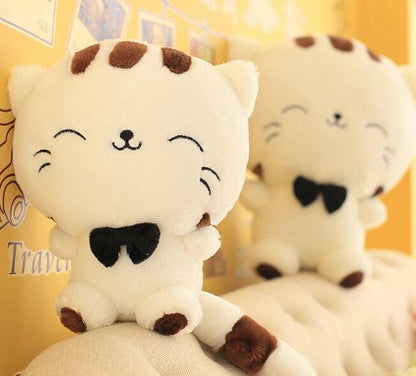 8" Cute Kawaii Cat with Bow Plush Dolls - Plushies