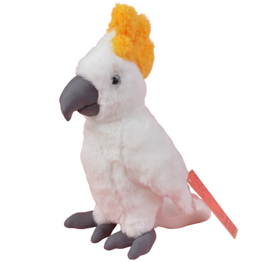 Majestic White Cockatoo Plush Toy - Plushies