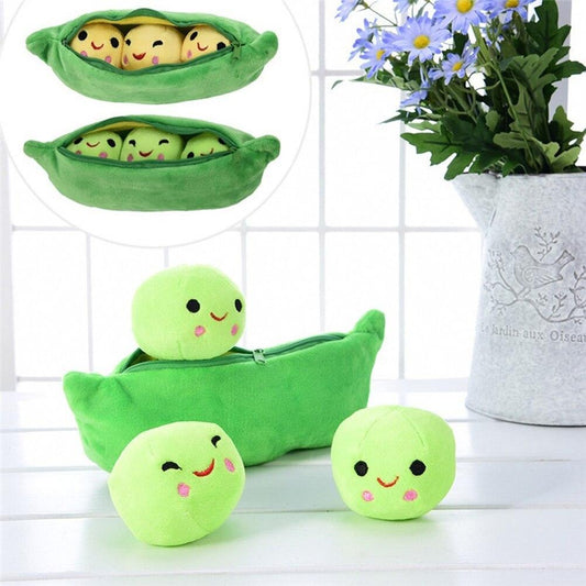 Creative Cute Toys Doll For Children 3 Peas In A Pod Plush Toy - Plushies