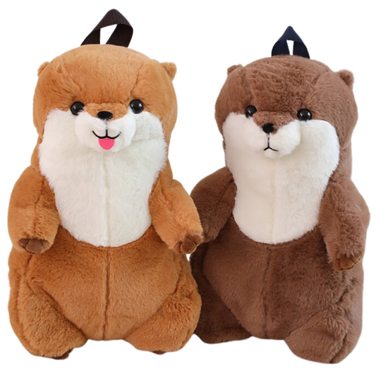 Adorable Plush Otter Backpack - Plushies