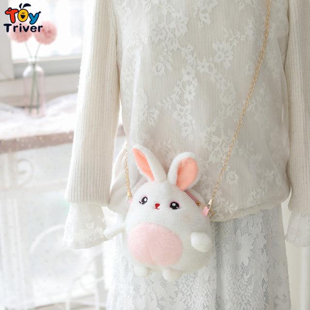 Mini Bag Panda Rabbit Plush Toys - Plushies