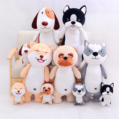 Super Cute New Happy Doggy Plush Pillows, Great for Gifts! - Plushies