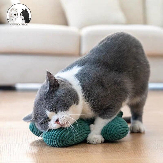 Catnip Toys Cats Scratcher Pillow Pet Plushy - Plushies