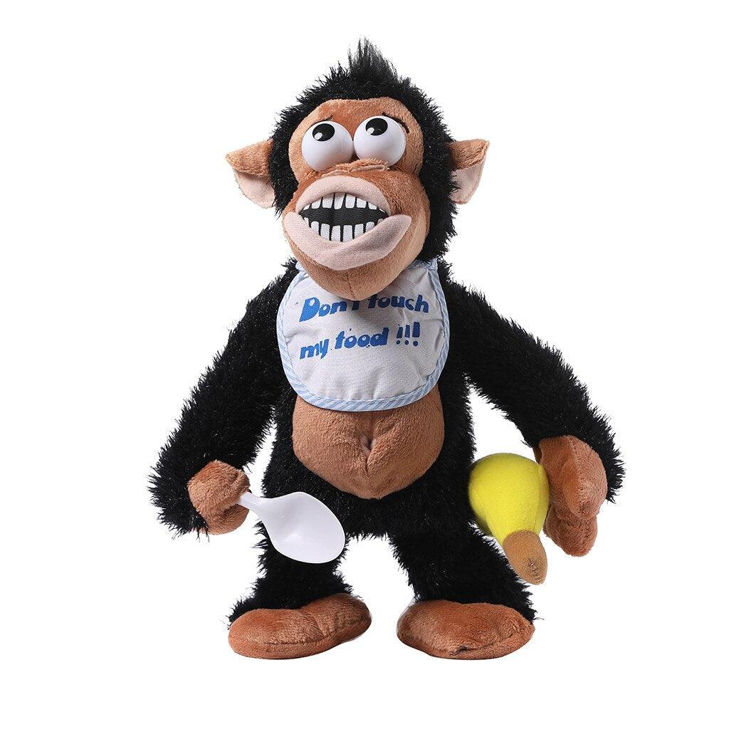 Naughty Crying Monkey Electronic Stuffed Animal Toy - Plushies