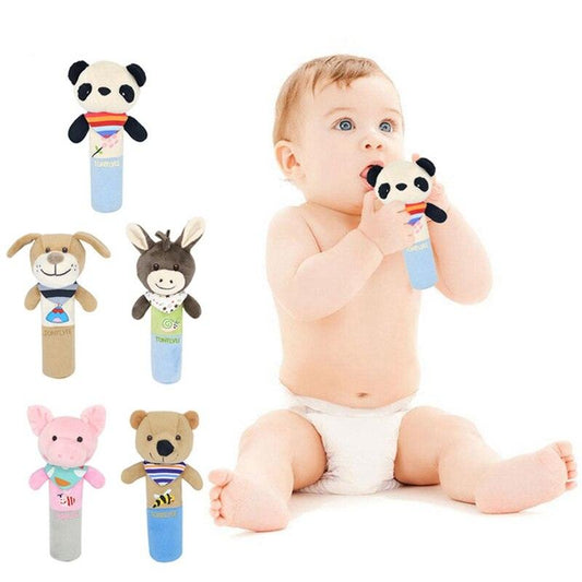 Adorable Stuffed Animals Baby Teether Toys - Plushies