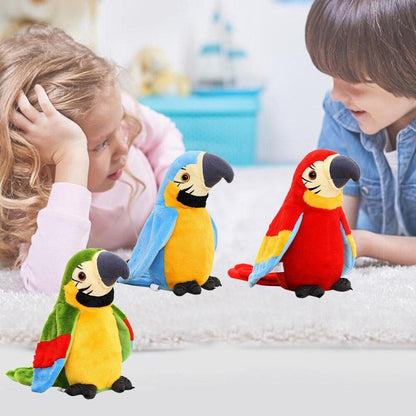 Electric Talking Parrot Plush Toy - Plushies