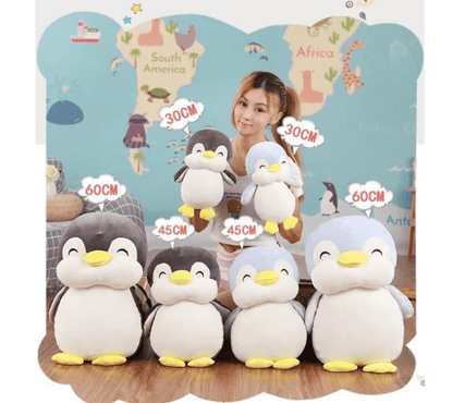 Chubby Happy penguin Stuffed Plush Doll - Plushies