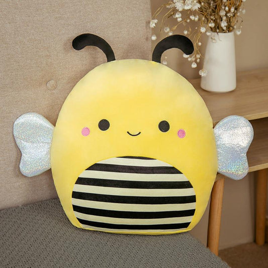 Cute Bee Pillow Plush Toy - Plushies