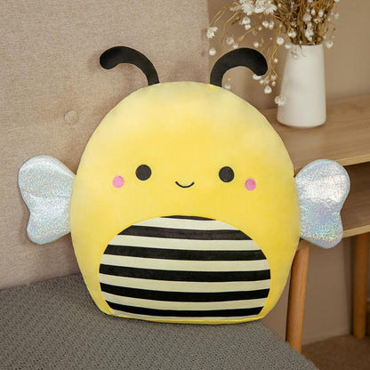 Cute Bee Pillow Plush Toy - Plushies