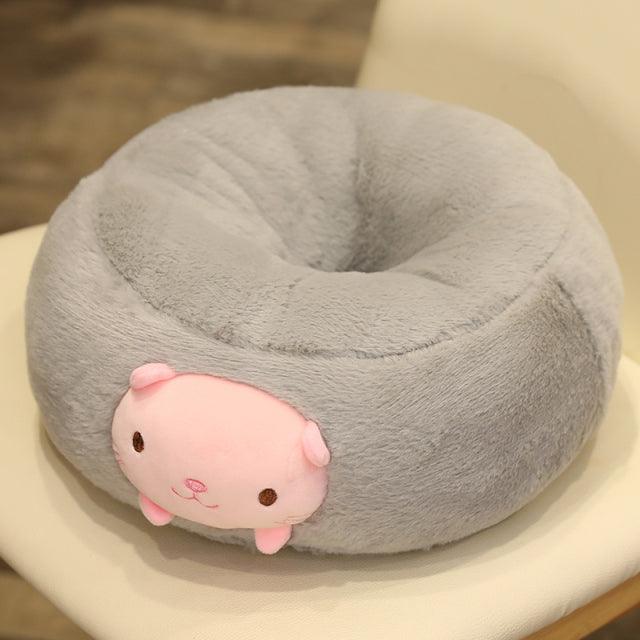 Soft Cartoon Fruit Animal Pillows - Plushies