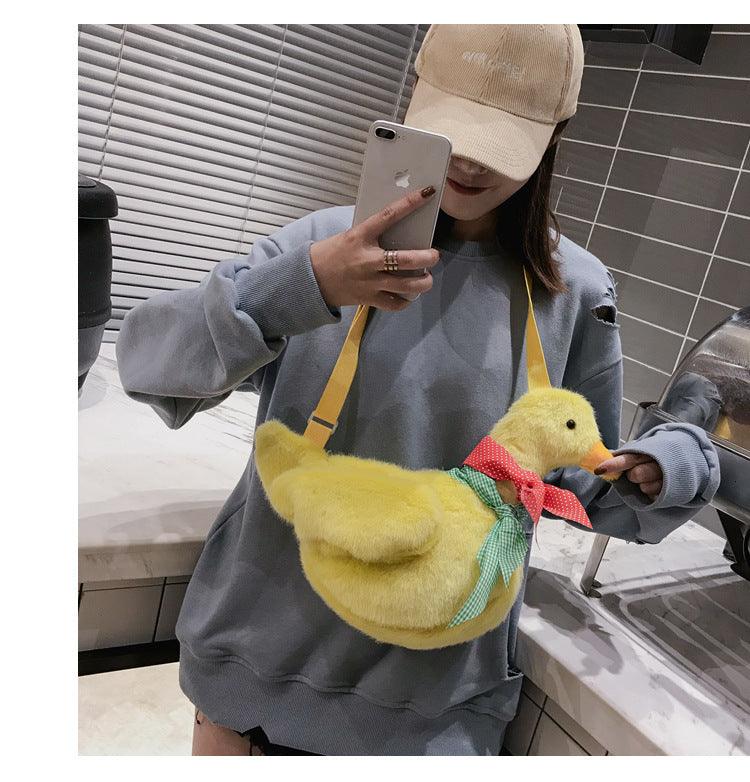 Plush duck shoulder bag - Plushies