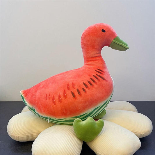 Watermelon Duck Plush Toy - Plushies