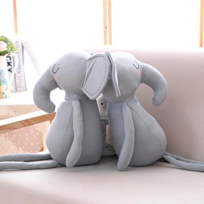 19.5" Cute Elephant and Rabbit Pillows for Kids - Plushies
