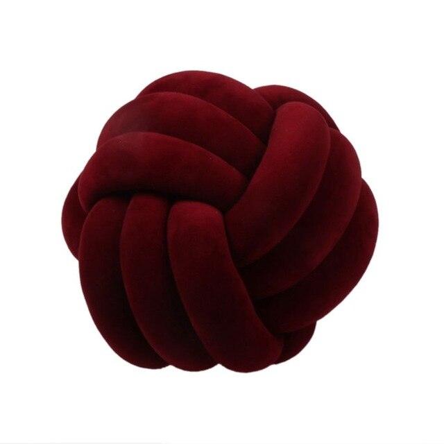 Soft Knot Ball Cushions, Stuffed Pillow Balls - Plushies