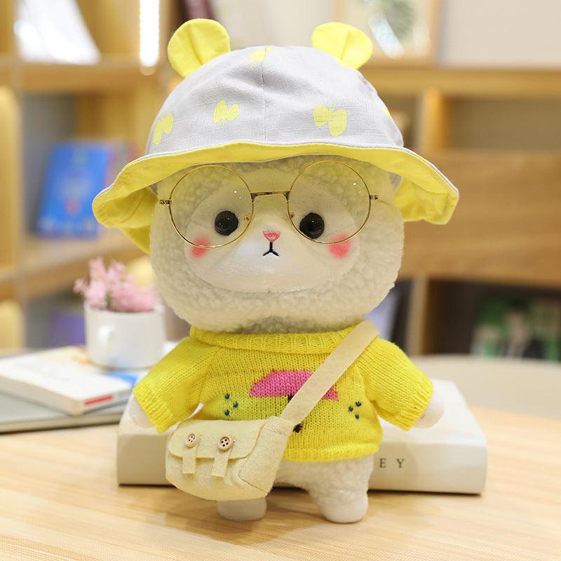 Cho Kawaii Baby Sheep In Various Cute Outfits Plush Toy - Plushies