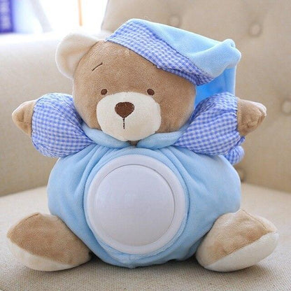 12"  Cute Teddy Bear Musical Light Stuffed Animal Appease Baby Toys - Plushies