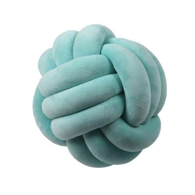 Soft Knot Ball Cushions, Stuffed Pillow Balls - Plushies