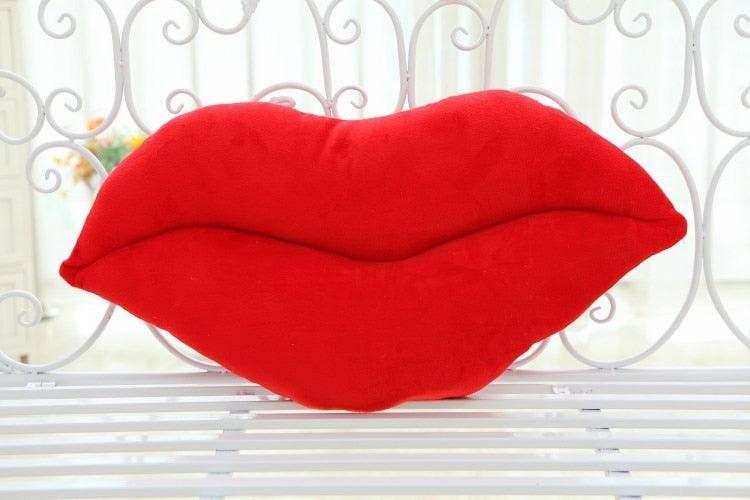 Hilarious, Funny Lip Shaped Sofa Pillow Plush Cushion - Plushies